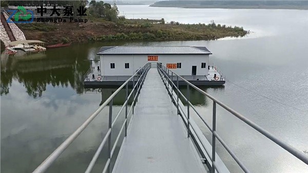 卧式旋转接头摇臂式取水泵船介绍